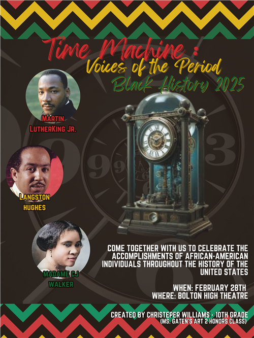 black history month flyer